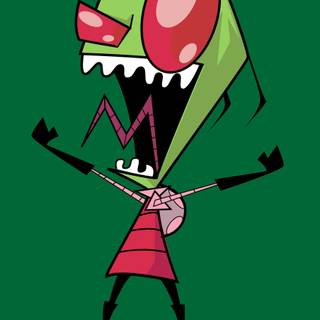 Gir Invader Zim iPhone wallpaper