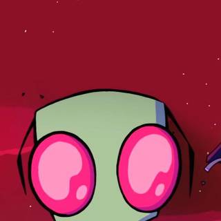 Gir Invader Zim iPhone wallpaper