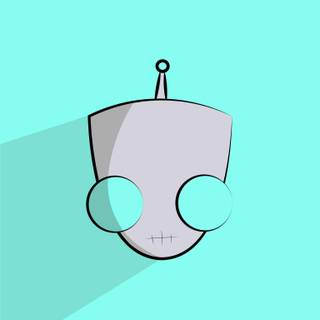 Gir Invader Zim iPhone wallpaper