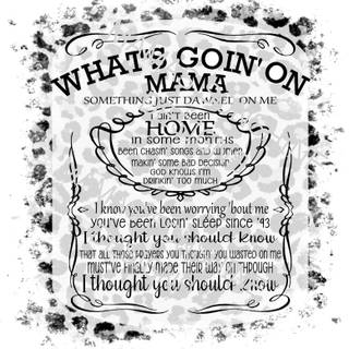 Morgan Wallen lyrics wallpaper