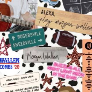 Morgan Wallen lyrics wallpaper