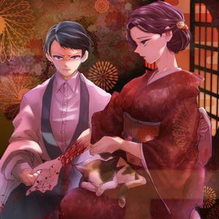 Demon Slayer Nakime wallpaper