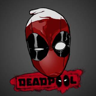 Deadpool drawing wallpaper