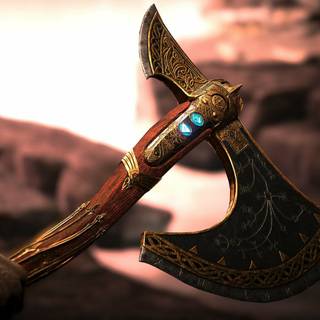 God of War Axe wallpaper