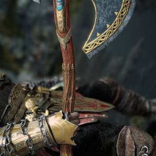 God of War Axe wallpaper
