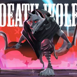 Wolf Puss in Boots wallpaper