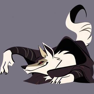 Wolf Puss in Boots wallpaper