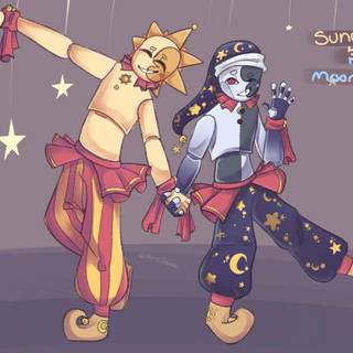 Lunar FNAF wallpaper