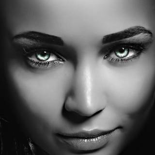 Face portrait wallpaper