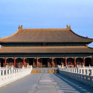 Chinese palace wallpaper