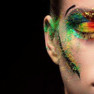 Face portrait wallpaper