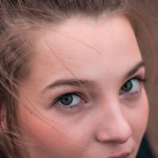 Face portrait wallpaper