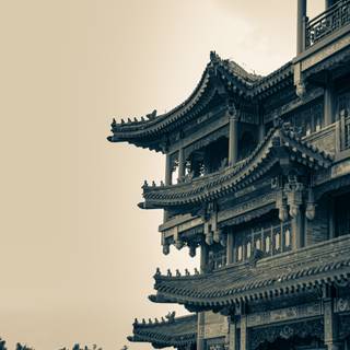 Chinese palace wallpaper