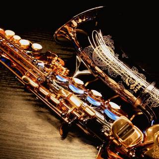 Alto saxophone wallpaper