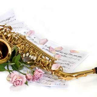 Alto saxophone wallpaper