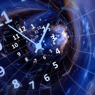 Time dilation wallpaper