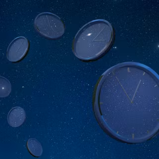 Time dilation wallpaper