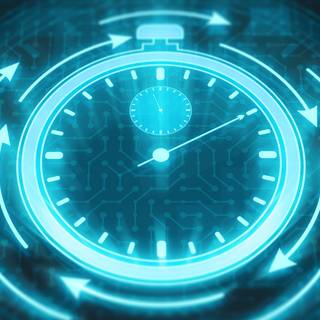 Time dilation wallpaper