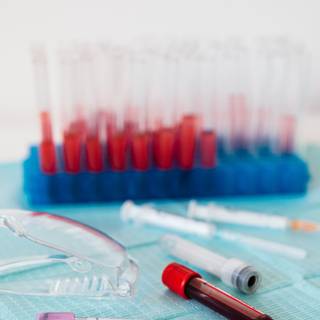 Blood test wallpaper