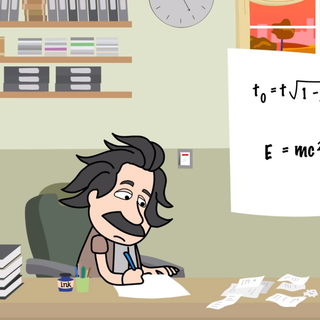 Time dilation wallpaper