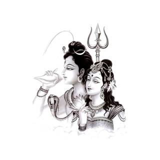 Mahadev sketch wallpaper