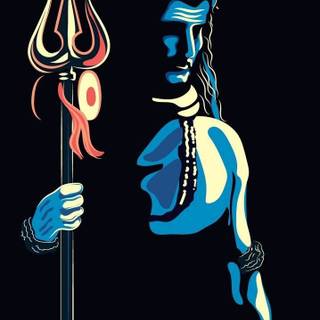 Mahadev sketch wallpaper