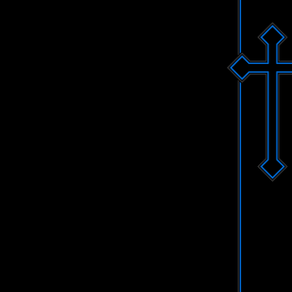 Cross black wallpaper