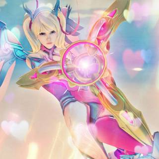 Pink Mercy wallpaper