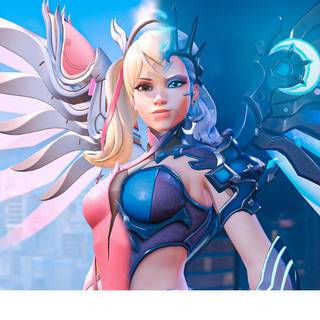 Pink Mercy wallpaper