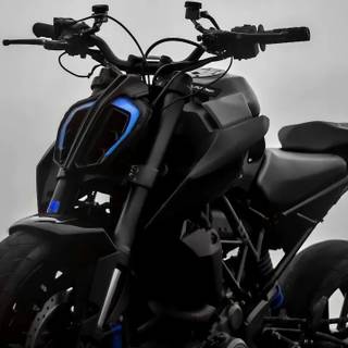 Duke 390 black wallpaper