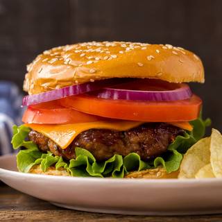 Beef burger wallpaper