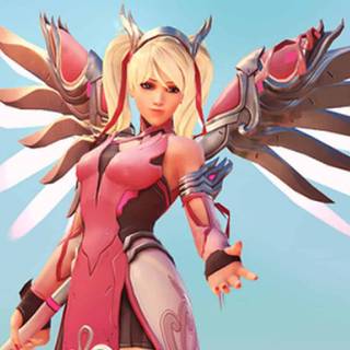 Pink Mercy wallpaper