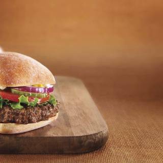 Beef burger wallpaper