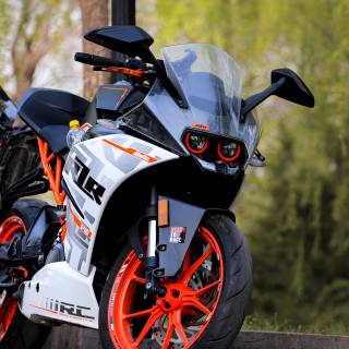 KTM RC 390 4k phone wallpaper