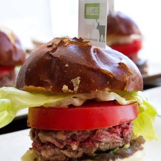 Beef burger wallpaper