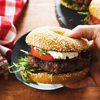 Beef burger wallpaper