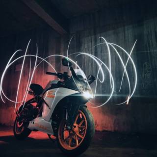 KTM RC 390 4k phone wallpaper