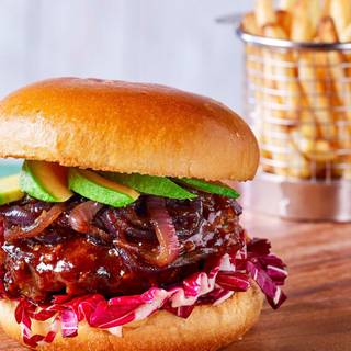 Beef burger wallpaper