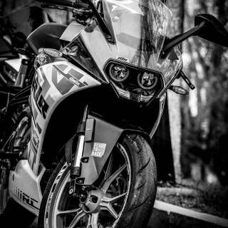 KTM RC 390 4k phone wallpaper