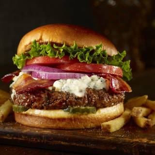 Beef burger wallpaper