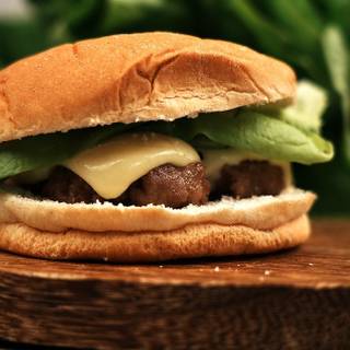 Beef burger wallpaper