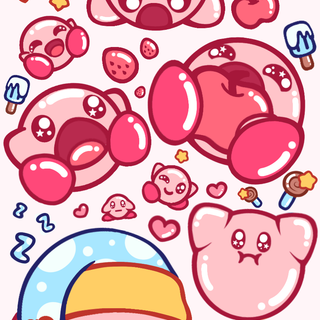 Funny Kirby wallpaper