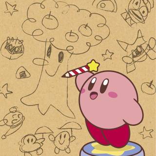 Funny Kirby wallpaper