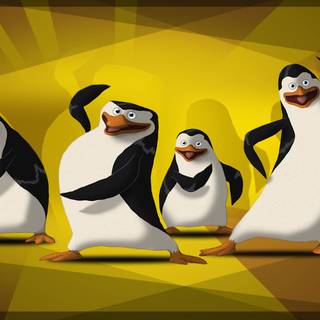 The Penguins of Madagascar wallpaper