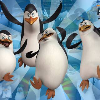 The Penguins of Madagascar wallpaper