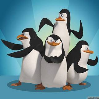The Penguins of Madagascar wallpaper
