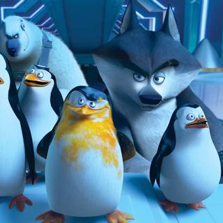 The Penguins of Madagascar wallpaper