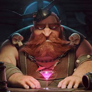 Fantasy tavern wallpaper