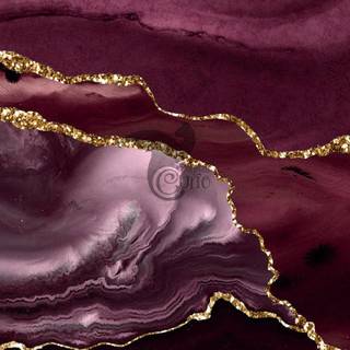 Maroon and gold wallpaper