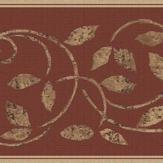 Maroon and gold wallpaper